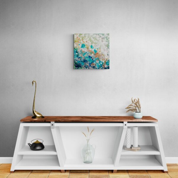 Liquid Energy 33 - 24x24 Inches - Hallway with modern white cabinet1 scaled 1