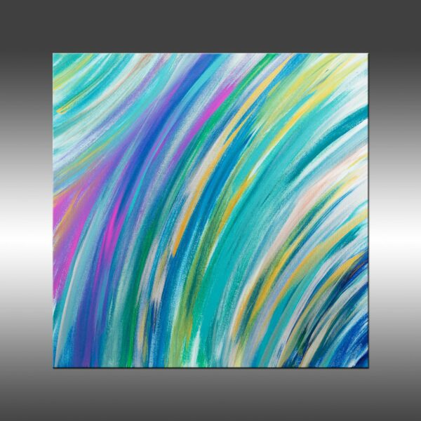 Abstract Feathers 3 - 20x20 Inches - Image 1 19