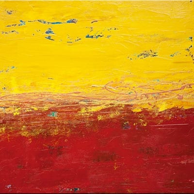 Lithosphere 102 - Sold! - Lithosphere 102 abstract painting hilary winfield portland