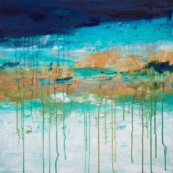Lithosphere 151 - 30x30 Inches - Lithosphere 151