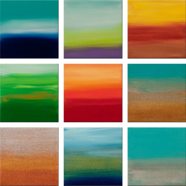 Sunrise Series Collection 8 - 15x15 Inches - Low Res No Frame