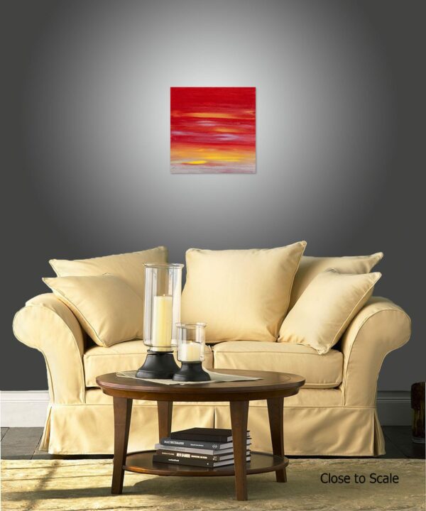 Sunset 54 - 20x20 Inches - S54 View in a Room