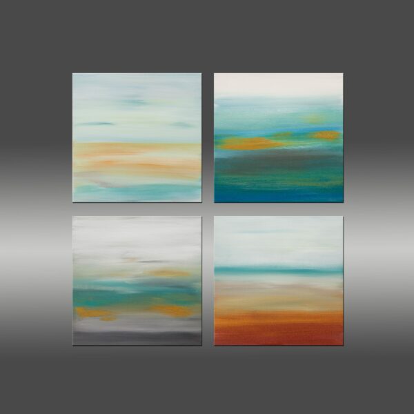 Sunrise Series Collection 9 - 16x16 Inches - Sunrise Series Collection 9 Low Res Gray Background