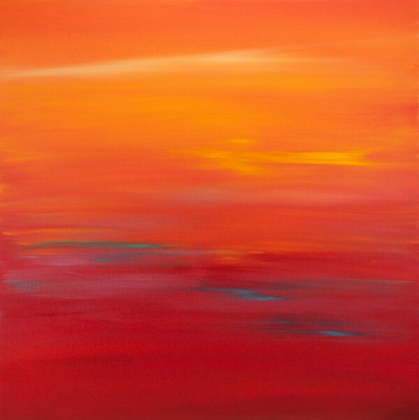 Sunset 58- 20x20 Inches - Sunset 58