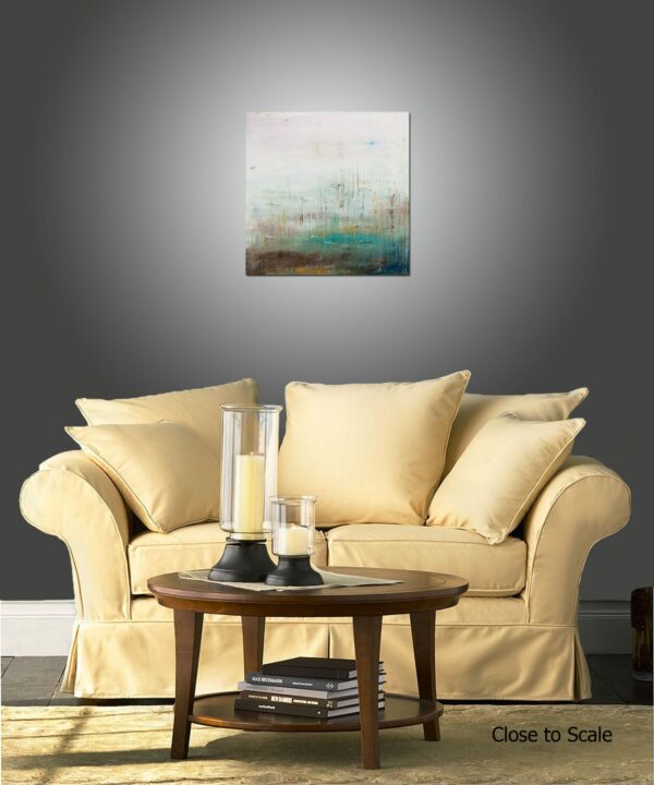 Salt Marsh - 24x24 Inches - View in a Room 1 14