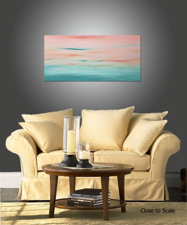 Sunrise 59 - 24x48 Inches - View in a Room 1 34