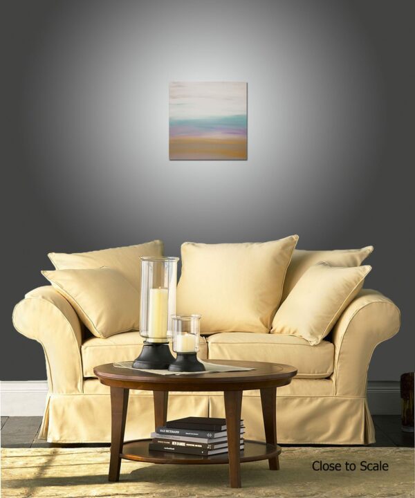 Sunset 66 - 20x20 Inches - View in a Room 13 3