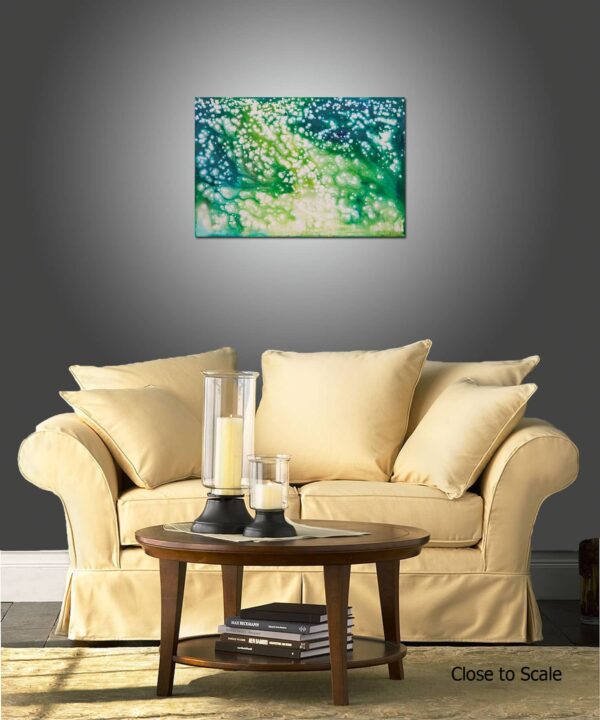 Flash of Brilliance - 24x36 Inches - View in a Room 14 1