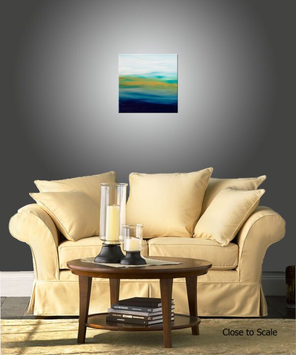Sunset 60 - 20x20 Inches - View in a Room 2 15
