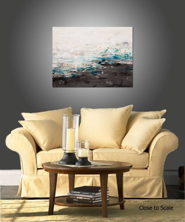 Sea Spray 2 - 30x40 Inches - View in a Room 2 7