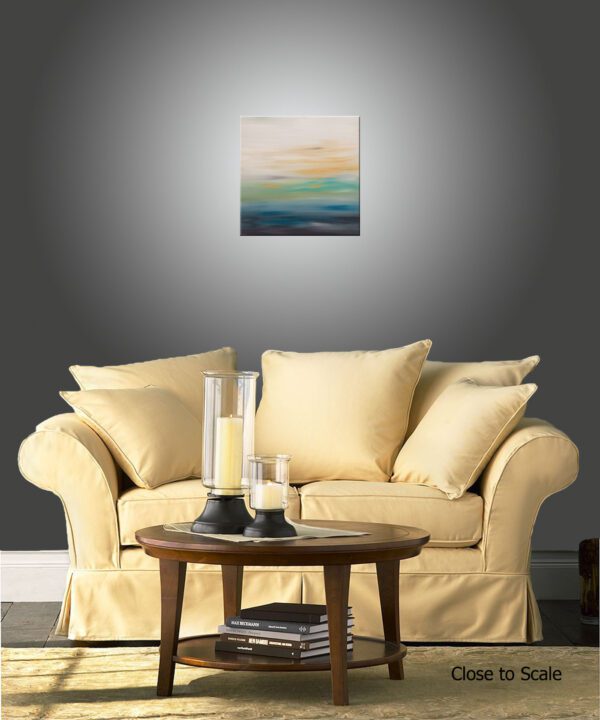 Sunset 61 - 20x20 Inches - View in a Room 3 15