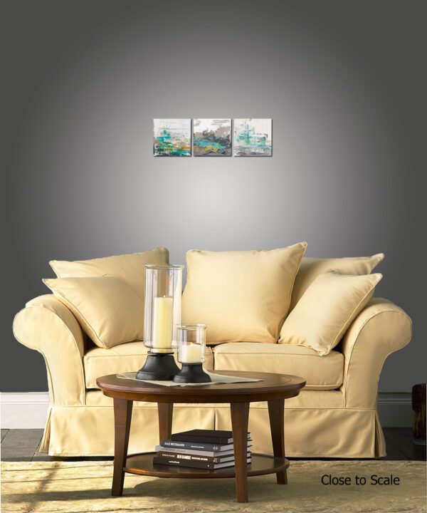 Views of Nature Series Collection 4 - 8x24 Inches - View in a Room 3 18