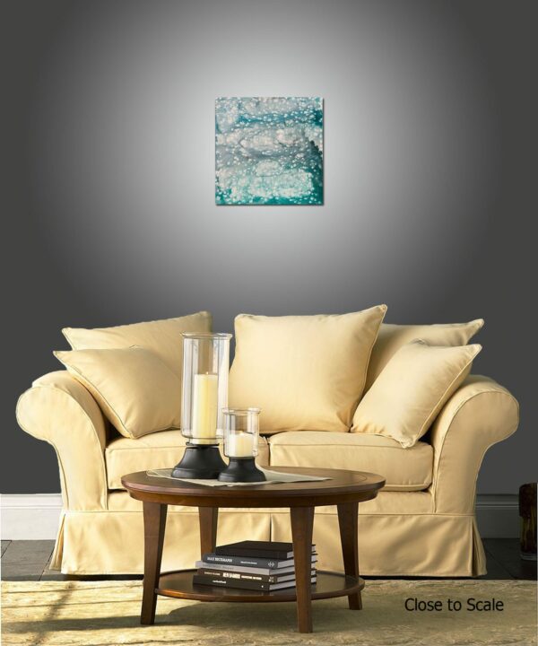 Aquamarine - 20x20 Inches - View in a Room 9 1
