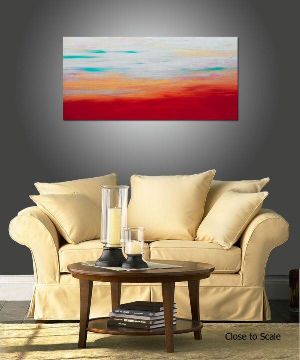 Sunrise 35 - 24x48 Inches - View in a Room2