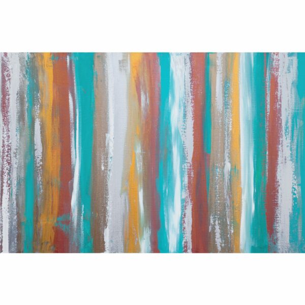 Turquoise & Metal - 24x36 Inches - White Background 1 15